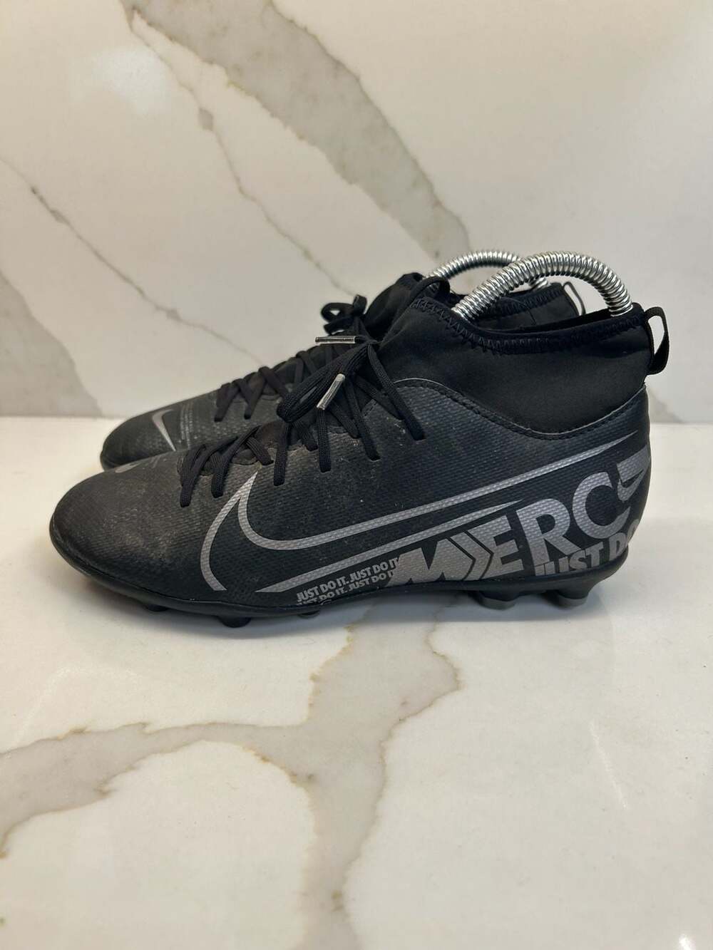 Nike Mercurial Superfly 7 Club Soccer Cleats Black (Size: 5.5)
